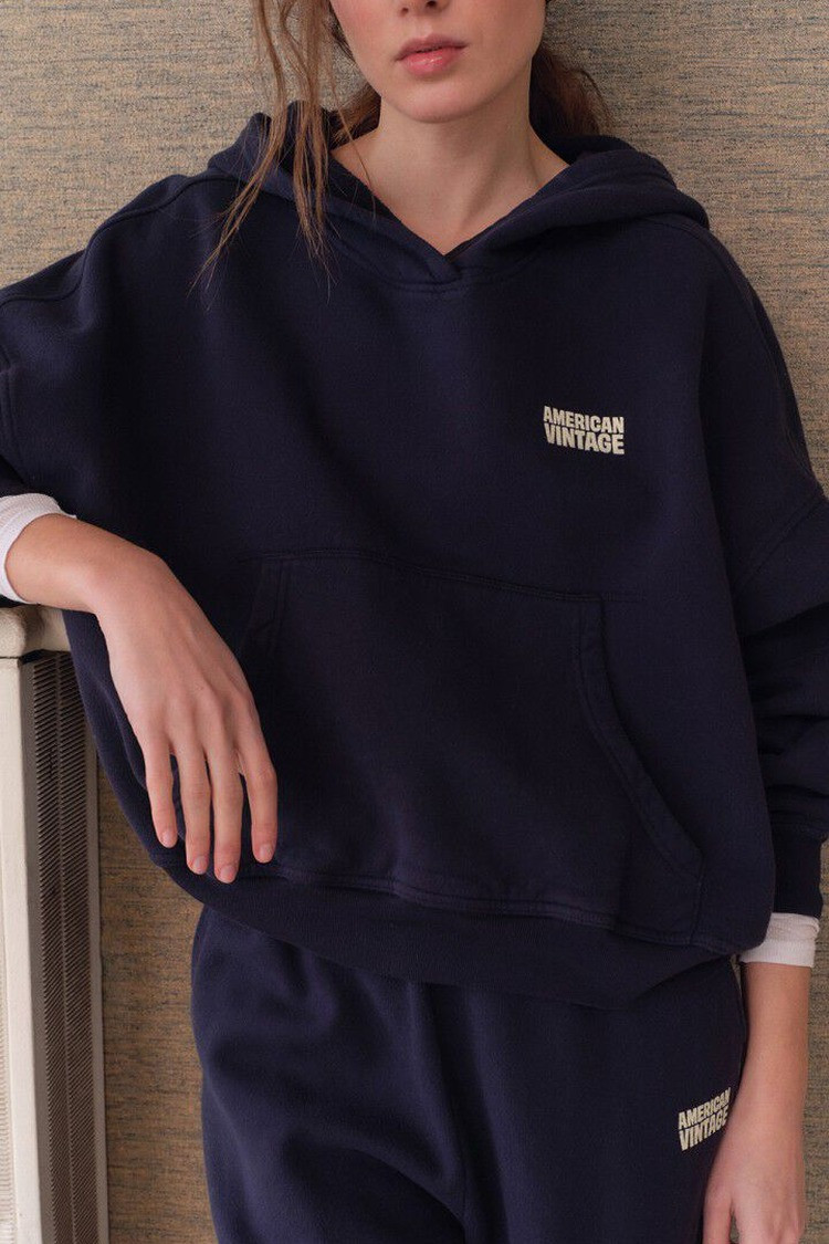Жіноче синє худі PLIZZY American Vintage