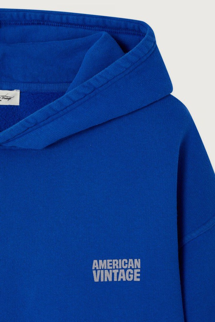 Чоловічий синій світшот American Vintage