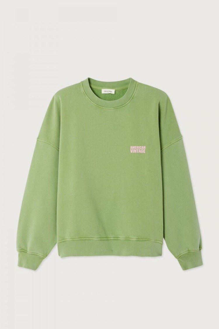 Жіночий зелений світшот PLIZZY American Vintage